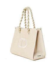 TWINSET DARLING Sac &agrave; main Ivoire - Sacs pour Femme - 2