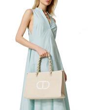 TWINSET DARLING Sac &agrave; main Ivoire - Sacs pour Femme - 5