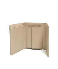 BORBONESE CLASSICA  Portefeuille moyen à rabat sable - Portefeuilles Femme - 2