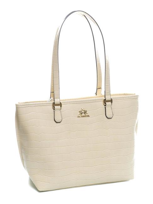 GERALDINA Grand sac &agrave; provisions cr&egrave;me - Sacs pour Femme
