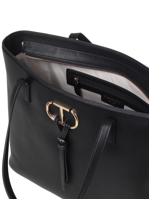 SMALL BELT Grand sac &agrave; provisions noir - Sacs pour Femme