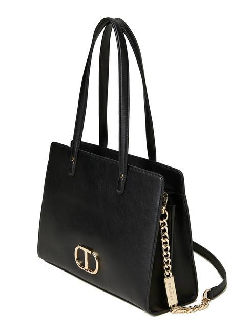 OVAL T Sac &agrave; bandouli&egrave;re avec bandouli&egrave;re noir - Sacs pour Femme