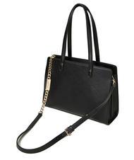 TWINSET OVAL T Sac &agrave; bandouli&egrave;re avec bandouli&egrave;re noir - Sacs pour Femme - 3