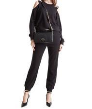 TWINSET CLUTH sac d'&eacute;paule noir - Sacs pour Femme - 6