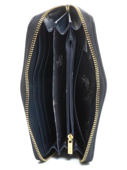 NEW JONES Portefeuille zippé BLEU - Portefeuilles Femme