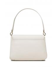 TOMMY HILFIGER LIFE Sac classique &agrave; rabat blanc patin&eacute; - Sacs pour Femme - 3