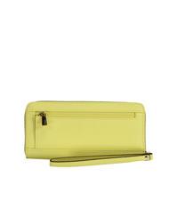 GUESS LAUREL Portefeuille zipp&eacute; jaune - Portefeuilles Femme - 4