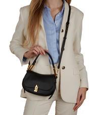 COCCINELLE MAGIE Mini sac &agrave; main, avec bandouli&egrave;re Noir - Sacs pour Femme - 4