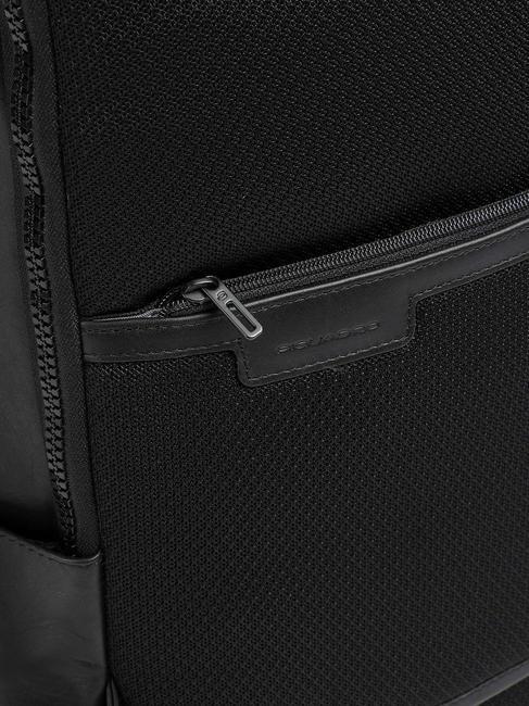 FINN Sac à dos pour ordinateur portable 14", en cuir Noir - Sacs à dos pour ordinateur portable