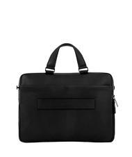 PIQUADRO FINN Mallette pour ordinateur portable 14", en cuir Noir - Porte Documents Travail - 3
