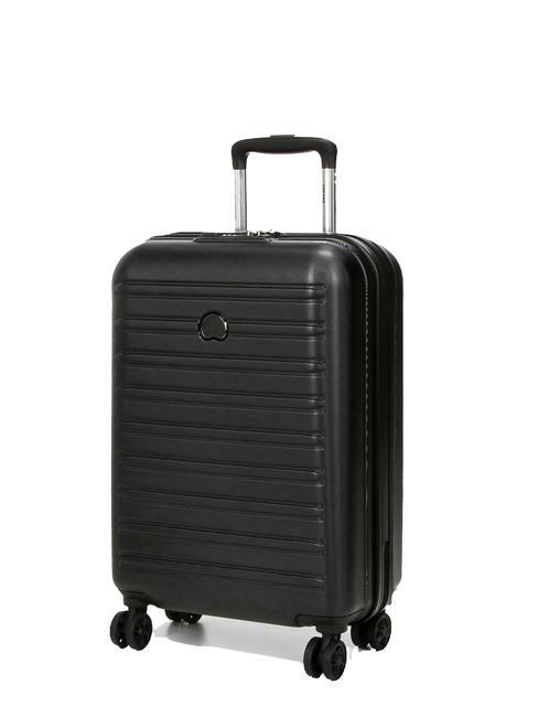 CAMPIONARIO - SHADOW 5.0 Chariot &agrave; bagages &agrave; main Noir - Valises cabine