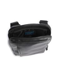 PIQUADRO PAN Petit sac à main en cuir Noir - Sacs en Bandoulières pour Homme - 4