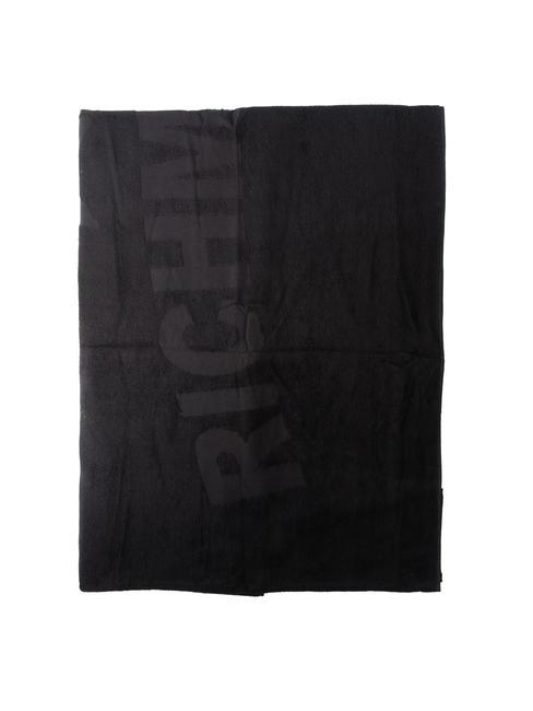 KOLIL Serviette de plage en coton noir/blanc - Accessoires Voyage