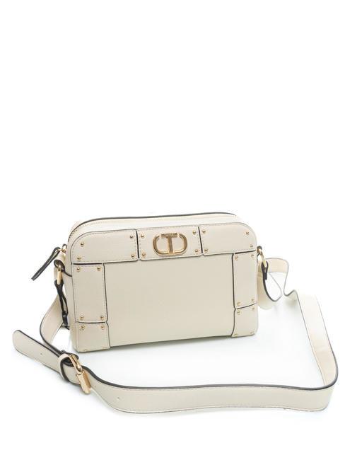 PATCH STUDS GROUP Petit sac &agrave; bandouli&egrave;re Ivoire - Sacs pour Femme
