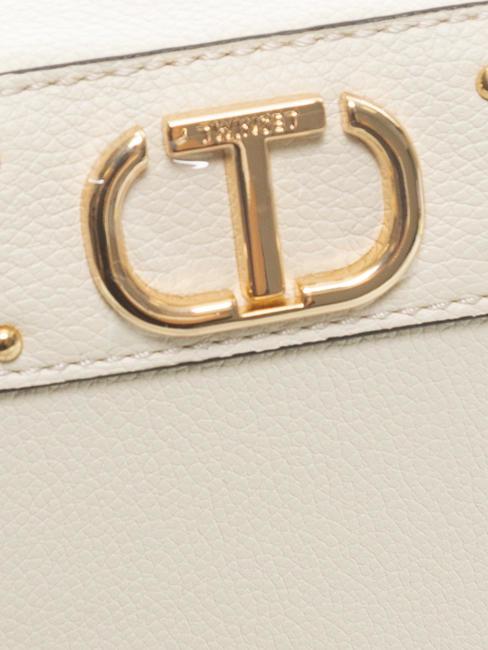 PATCH STUDS GROUP Petit sac &agrave; bandouli&egrave;re Ivoire - Sacs pour Femme