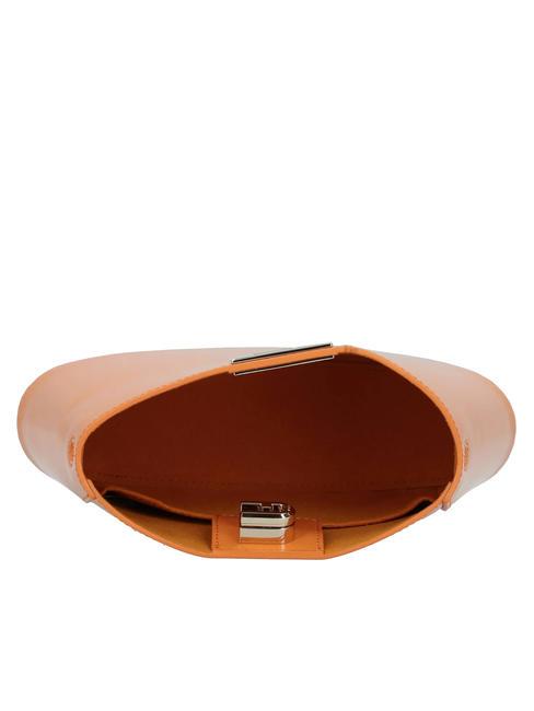 FLEUR Petit sac à bandoulière en cuir de veau confiture - Sacs pour Femme