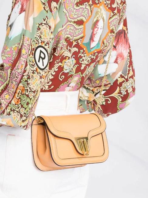 MARVIN TWIST Micro sac avec bandoulière abricot - Sacs pour Femme