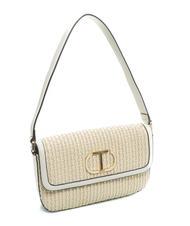 TWINSET INTRECCIO Sac &agrave; bandouli&egrave;re en paille - Sacs pour Femme