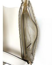 TWINSET INTRECCIO Sac &agrave; bandouli&egrave;re en paille Ivoire - Sacs pour Femme - 5