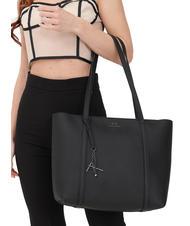 ARMANI EXCHANGE SILVYE Sac shopping Dame noire - Sacs pour Femme - 5