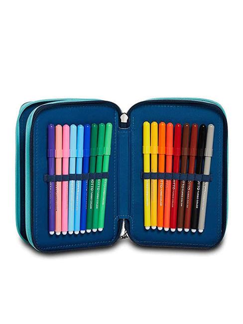 BELIEVE IN YOURSELF Mallette avec kit scolaire bleu tardis - &Eacute;tuis et Accessoires