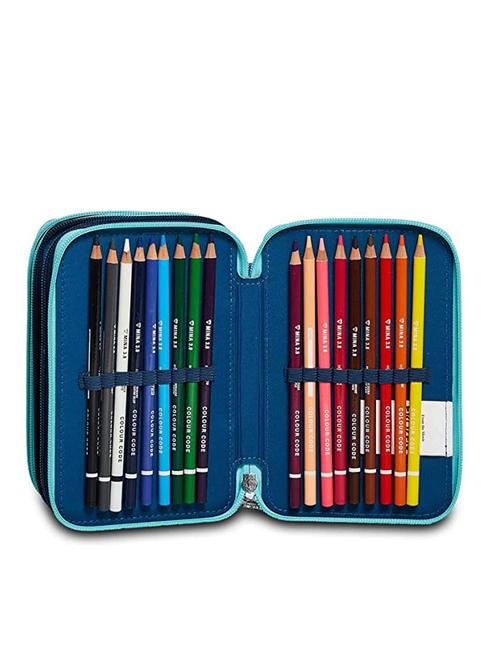 BELIEVE IN YOURSELF Mallette avec kit scolaire bleu tardis - &Eacute;tuis et Accessoires