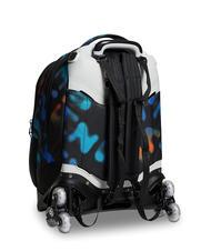 SEVEN MELT BOY JACK Sac &agrave; dos trolley amovible &agrave; 3 roues Noir - Sacs &agrave; dos &agrave; roulettes - 6