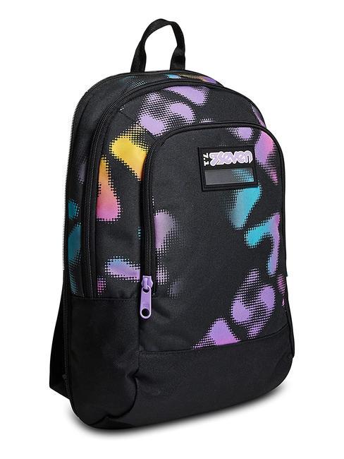 MELT GIRL JACK Sac &agrave; dos trolley amovible &agrave; 3 roues Noir - Sacs &agrave; dos &agrave; roulettes