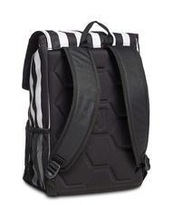 JUVENTUS LEGENDS TEAM Sac &agrave; dos extensible RAYURE NOIR / BLANC - Sacs &agrave; dos pour l'&Eacute;cole & les Loisirs - 4