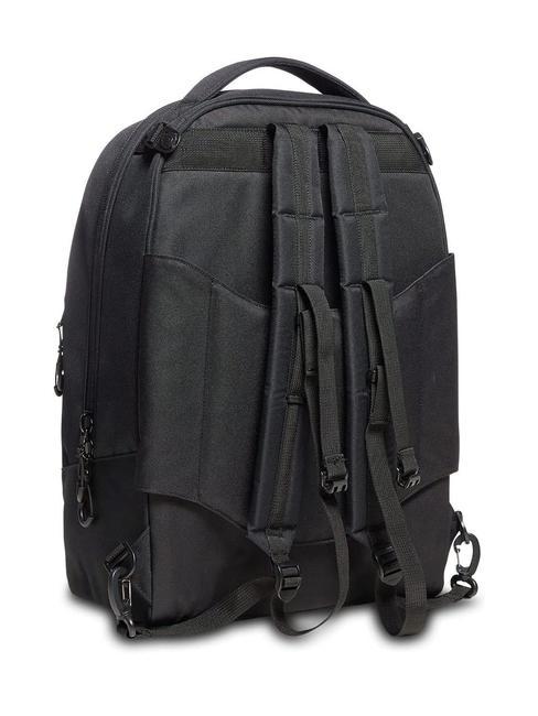LOGO ACTIVE NEW PLUG Sac &agrave; dos trolley amovible &agrave; 2 roues Noir - Sacs &agrave; dos &agrave; roulettes
