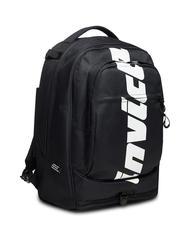 INVICTA LOGO NEW PLUG Sac &agrave; dos trolley amovible &agrave; 2 roues Noir - Sacs &agrave; dos &agrave; roulettes - 2