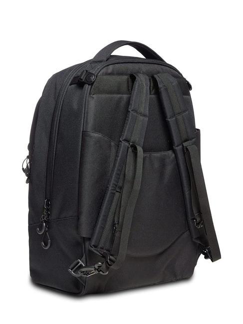 LOGO NEW PLUG Sac &agrave; dos trolley amovible &agrave; 2 roues Noir - Sacs &agrave; dos &agrave; roulettes