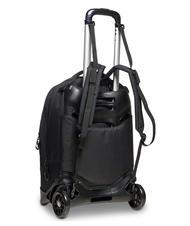 INVICTA LOGO NEW PLUG Sac &agrave; dos trolley amovible &agrave; 2 roues Noir - Sacs &agrave; dos &agrave; roulettes - 6