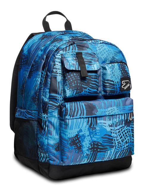 THE DOUBLE PRO XXL Sac &agrave; dos avec &eacute;couteurs sans fil Bluedeep - Sacs &agrave; dos pour l'&Eacute;cole & les Loisirs