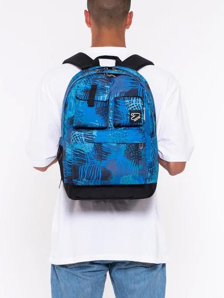 THE DOUBLE PRO XXL Sac &agrave; dos avec &eacute;couteurs sans fil Bluedeep - Sacs &agrave; dos pour l'&Eacute;cole & les Loisirs