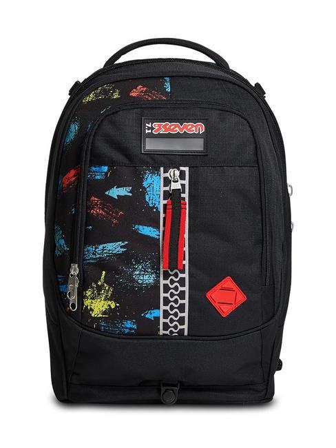 SCRATCH BOY JACK Sac &agrave; dos trolley amovible &agrave; 2 roues Noir - Sacs &agrave; dos &agrave; roulettes