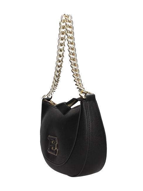 OLLY Sac &agrave; bandouli&egrave;re avec cha&icirc;ne le noir - Sacs pour Femme