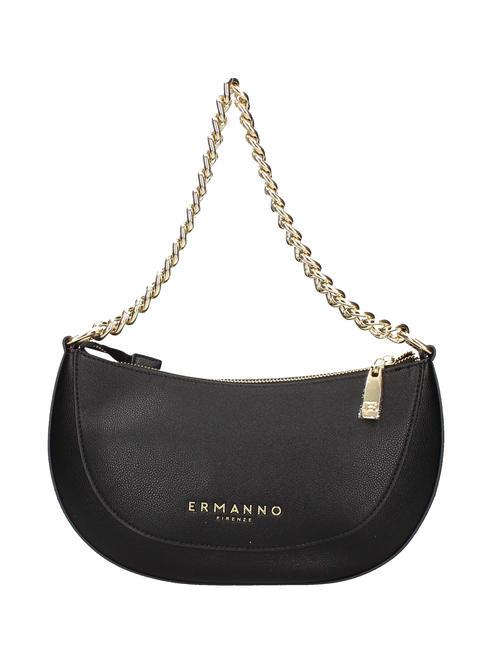 OLLY Sac &agrave; bandouli&egrave;re avec cha&icirc;ne le noir - Sacs pour Femme