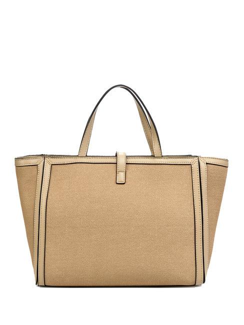 OMA Sac shopping avec panneaux le sable - Sacs pour Femme