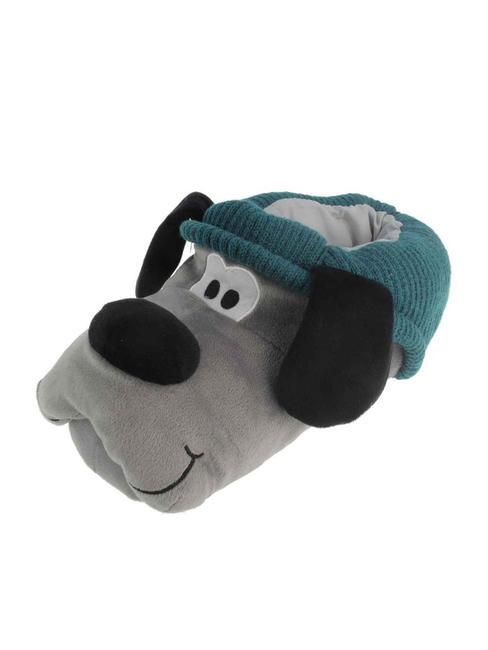 CAGNOLINI Pantoufles Moppine gris - Chaussures de bébé