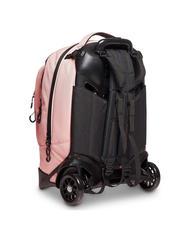 INVICTA LOGO NEW PLUG Sac &agrave; dos trolley amovible &agrave; 2 roues mauve p&acirc;le - Sacs &agrave; dos &agrave; roulettes - 6
