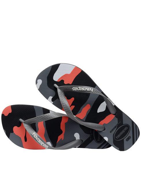 tongs TOP CAMU NOUVEAU GRAPHITE - Chaussures unisexe
