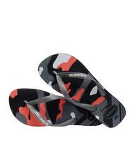 HAVAIANAS tongs TOP CAMU NOUVEAU GRAPHITE - Chaussures unisexe - 4