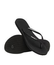 HAVAIANAS SLIM SPARKLE Tongs NOIR - Chaussures Femme - 4