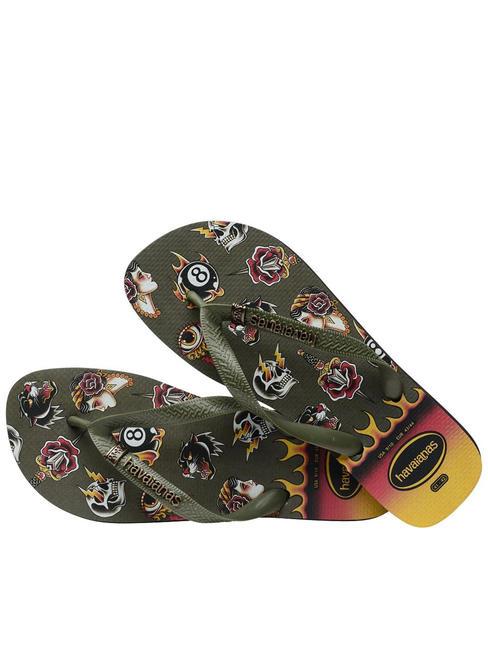 TOP TRIBO Tongs TOP noir/mousse - Chaussures Homme