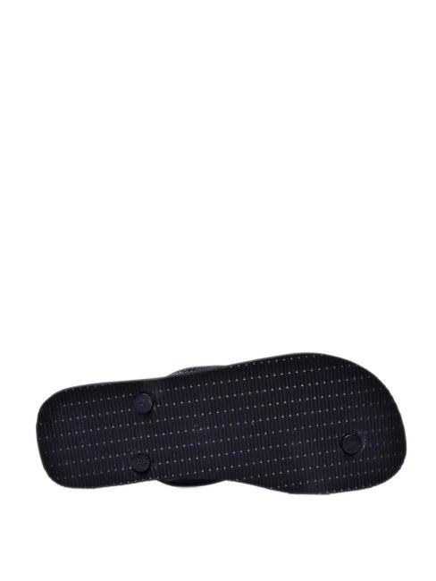 tongs HYPE noir/noir/orange bégonia - Chaussures Homme