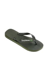 HAVAIANAS BRASIL LOGO Les tongs pour hommes noir noir - Chaussures unisexe - 2