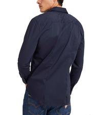 GUESS CORE  Chemise en coton extensible smartblue - Chemises pour hommes - 2