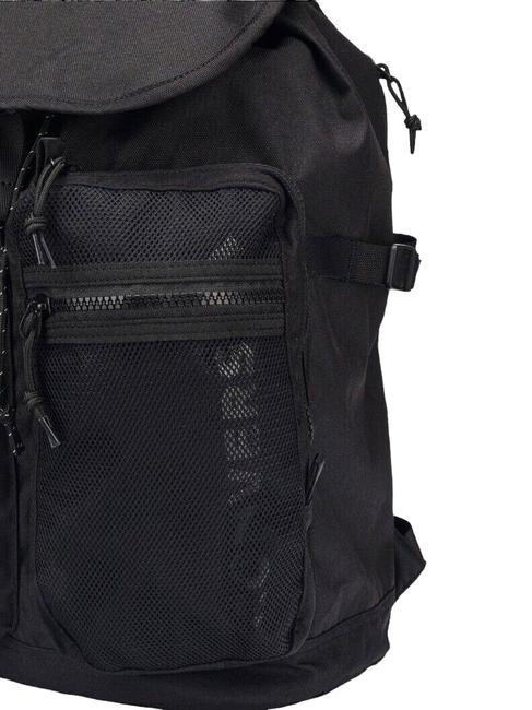 Sac &agrave; dos RUCKSACK avec rabat NOIR - Sacs &agrave; dos pour l'&Eacute;cole & les Loisirs