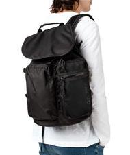 CONVERSE  Sac &agrave; dos RUCKSACK avec rabat NOIR - Sacs &agrave; dos pour l'&Eacute;cole & les Loisirs - 3